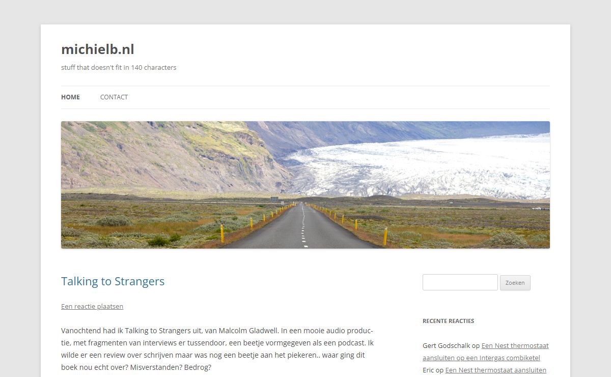 michielb.nl - stuff that doesn't fit in 140 characters