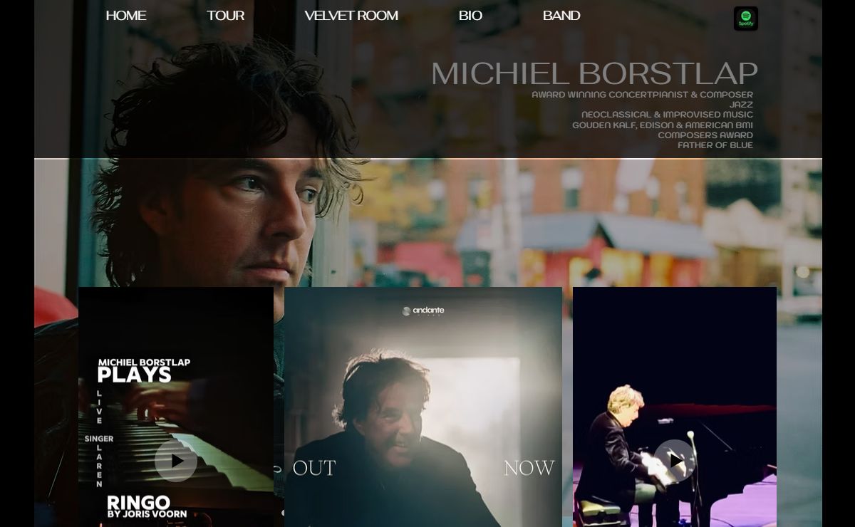 Award-winning Pianist & Composer | Michiel Borstlap | Amsterdam