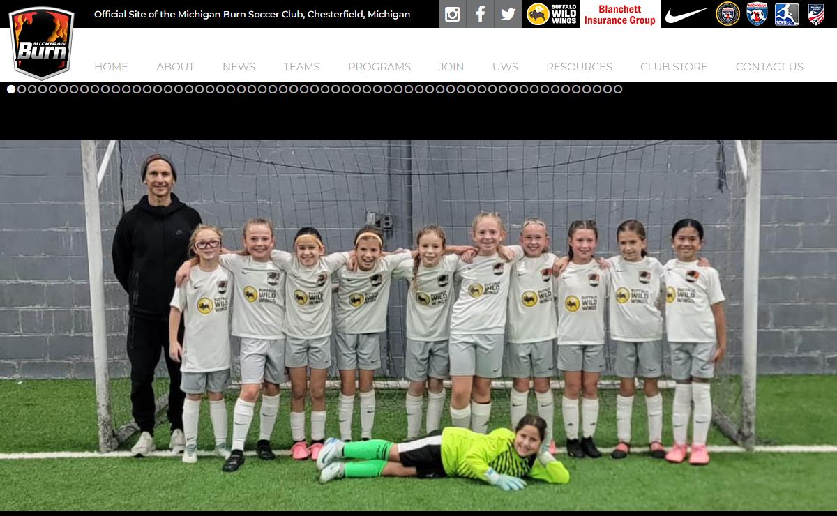 Michigan Burn Soccer | Home