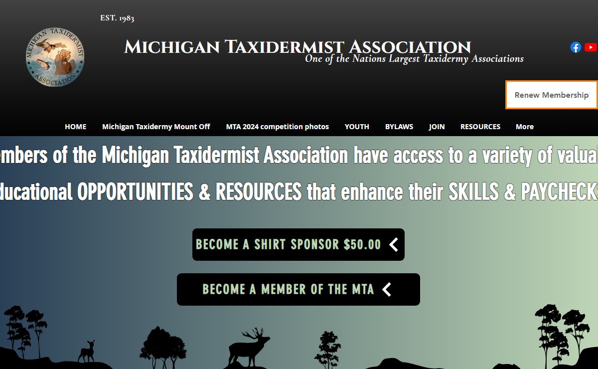 HOME | Michigan Taxidermist