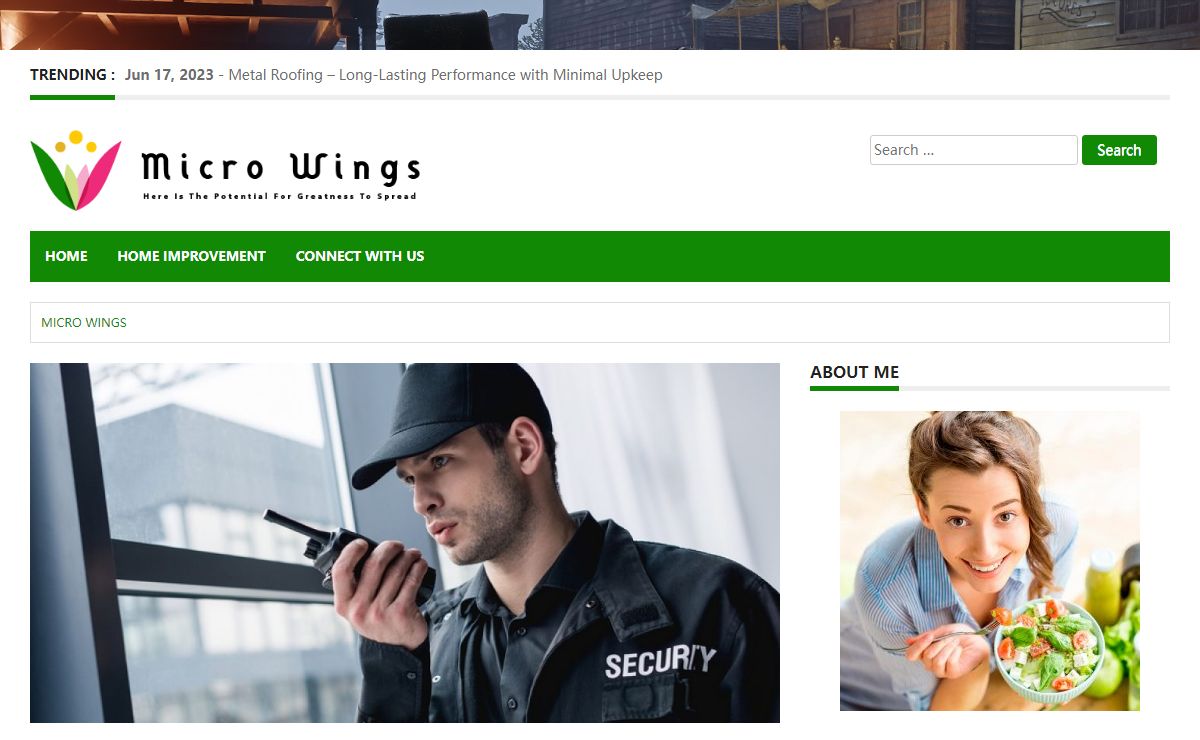 Micro Wings | Here is the potential for greatness to spread