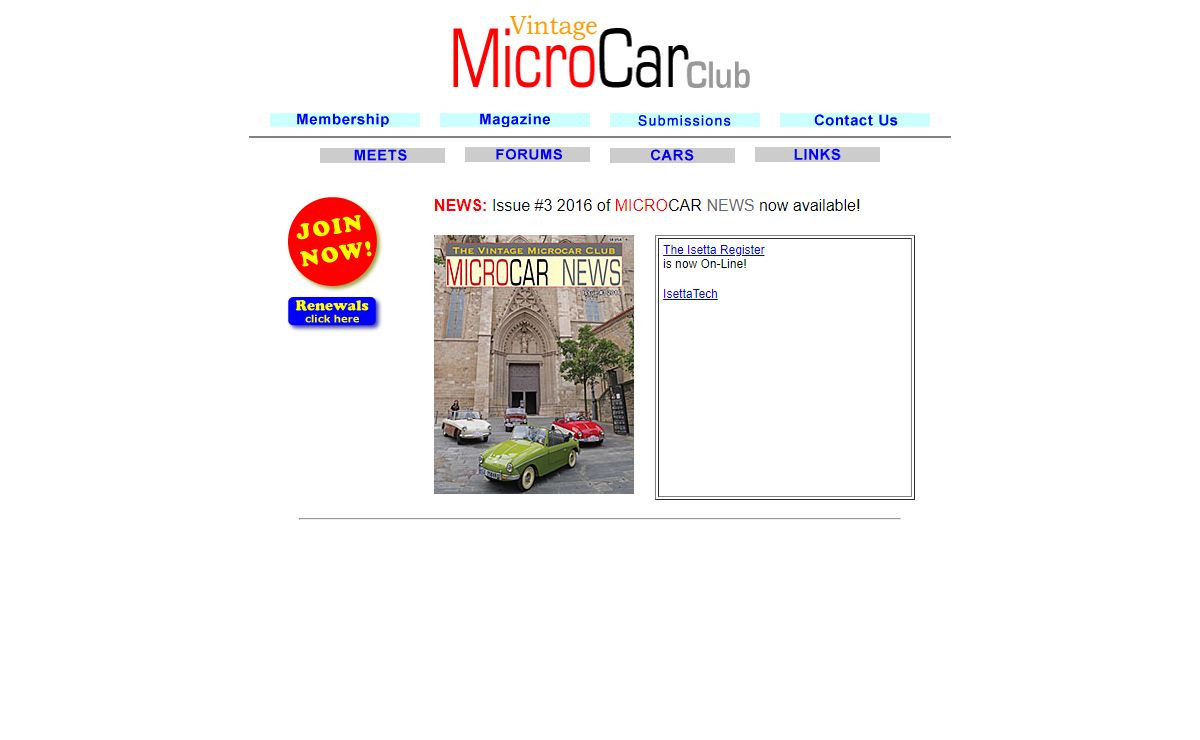 The Vintage Microcar Club microcars, bmw isetta club,