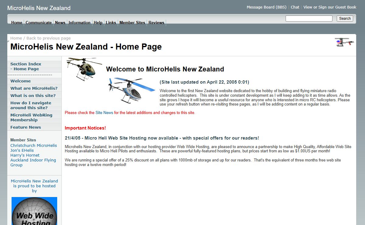 MicroHelis New Zealand - Home Page