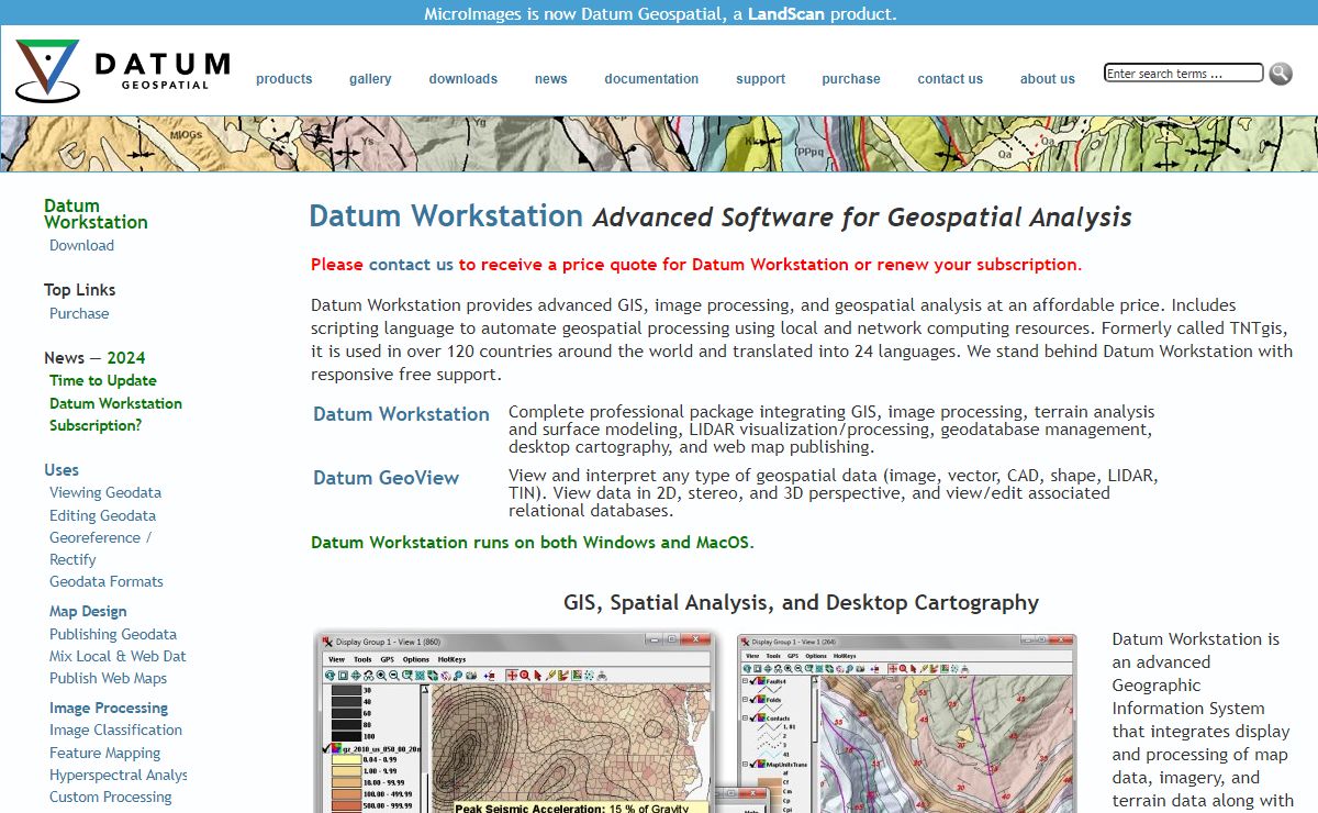 Geospatial Applications for Desktop and Cloud