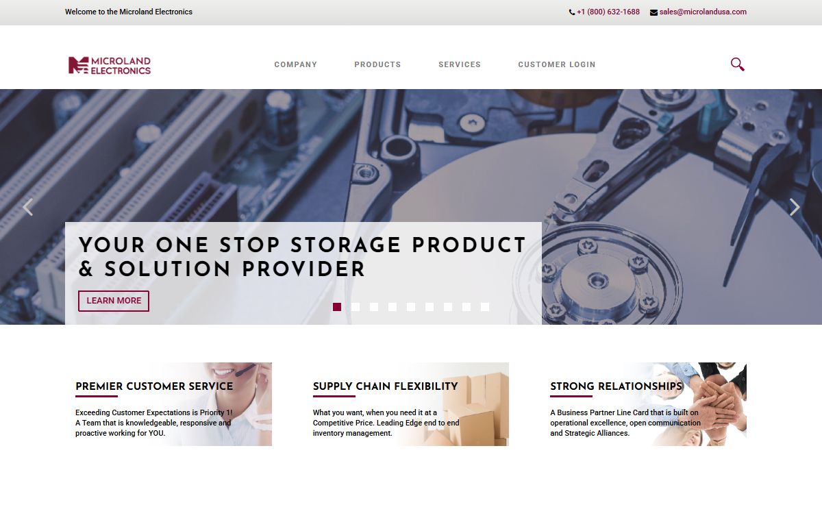 Microland USA | Find a Partner or Distributor Micron & Broadcom