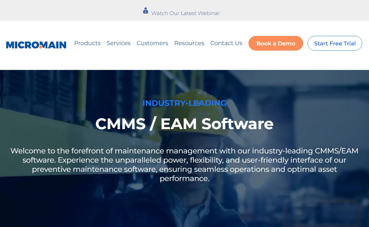 MicroMain | Industry Leading CMM and EAM Software