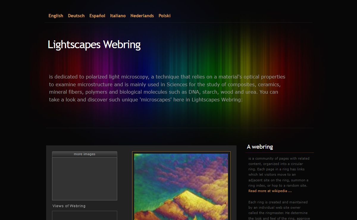 Lightscapes Webring - Intro