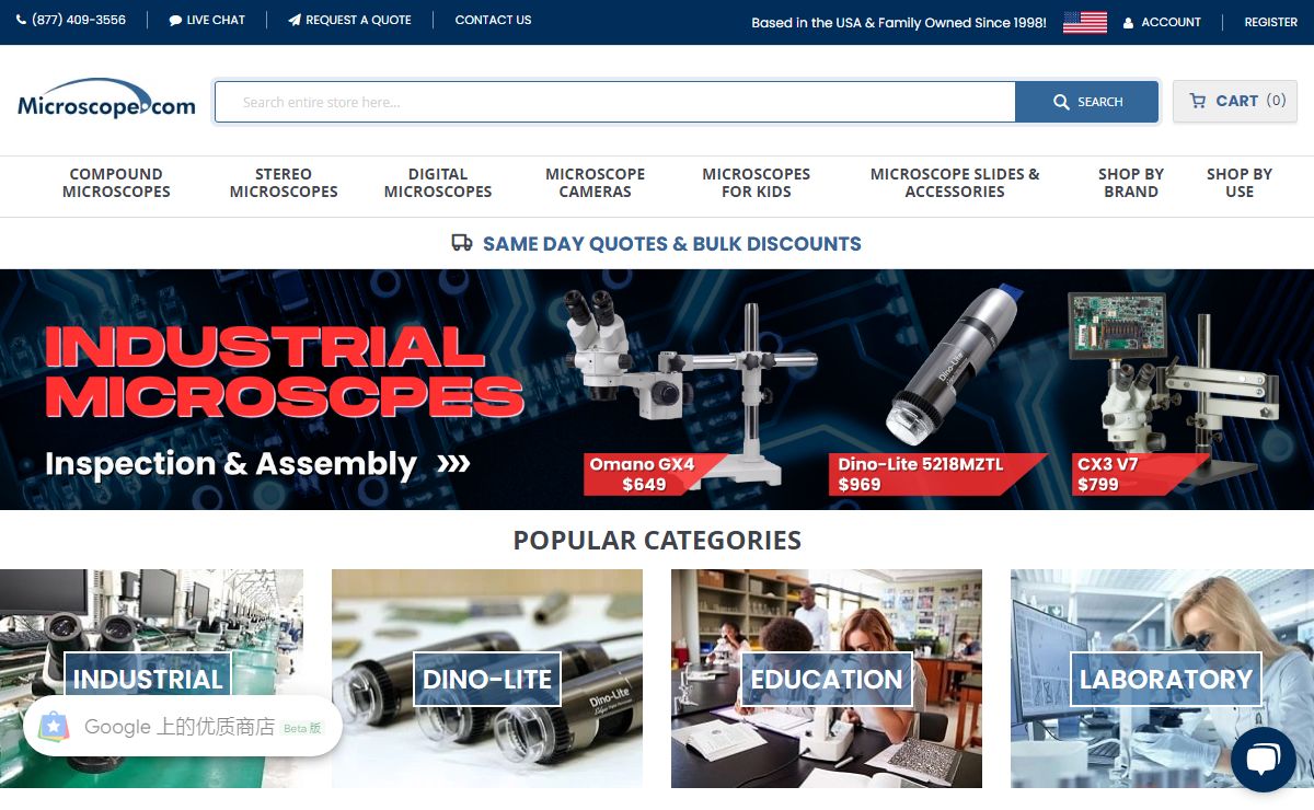 Microscope.com - Affordable microscopes for everyday use - Microscope.com