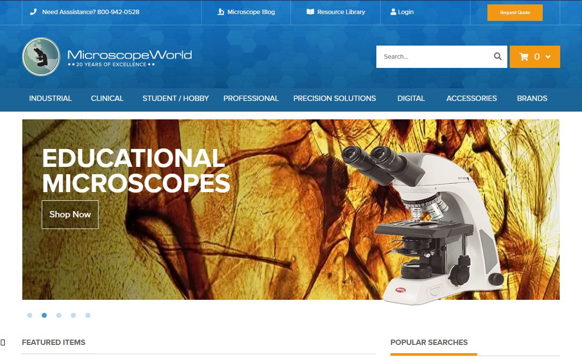 Microscope World | Microscopes for Sale, Parts & Accessories