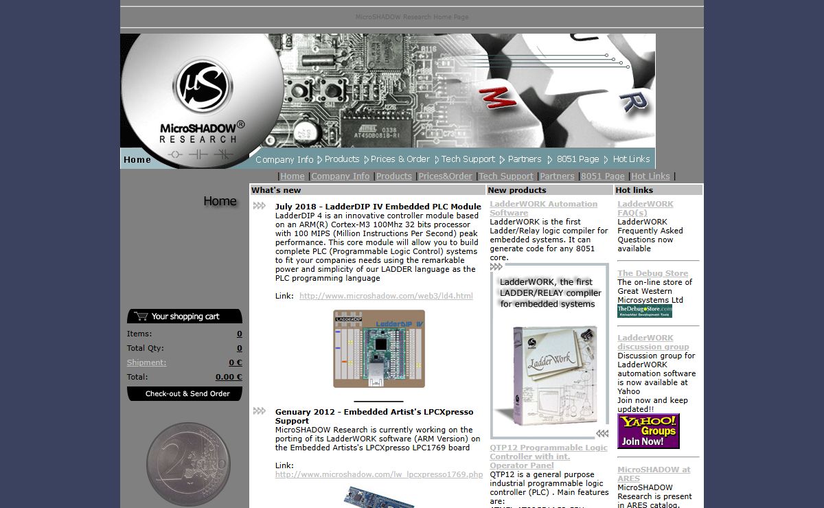 MicroSHADOW Research Home Page