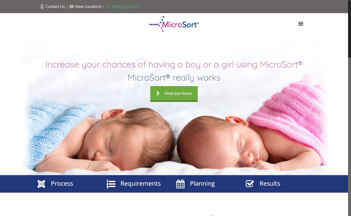 MicroSort International | Where hope meets science