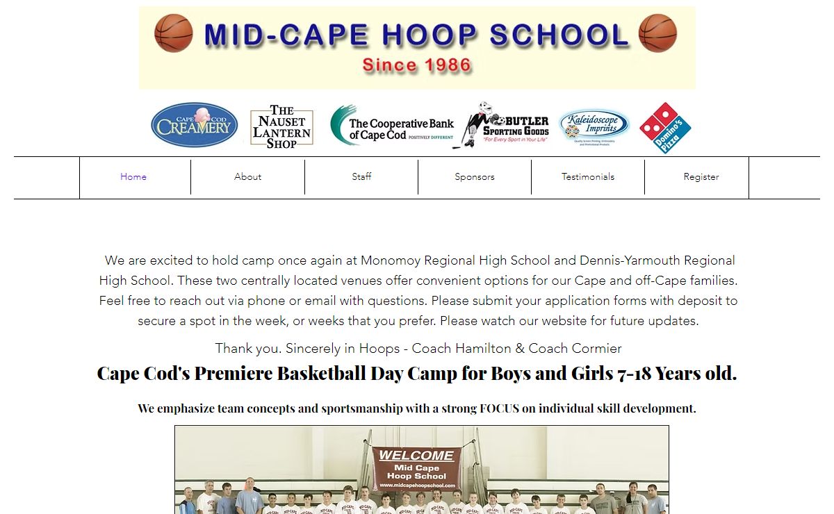 Home | Mid Cape Hoop School