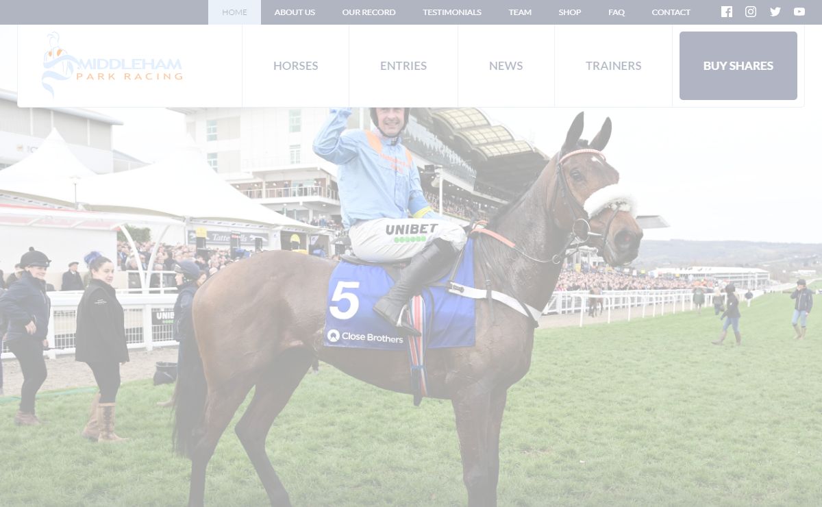 Middleham Park Racing | Racehorse Syndicates Shares | The UK's most successful syndicate, celebratin
