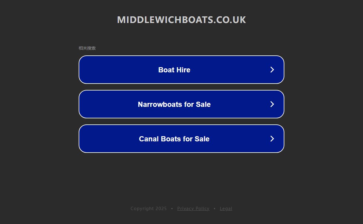 middlewichboats.co.uk
