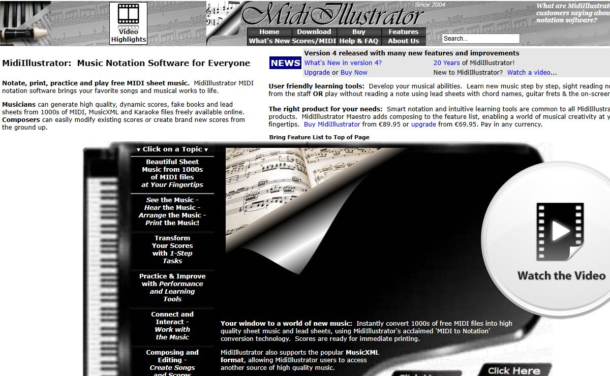 MidiIllustrator music notation software