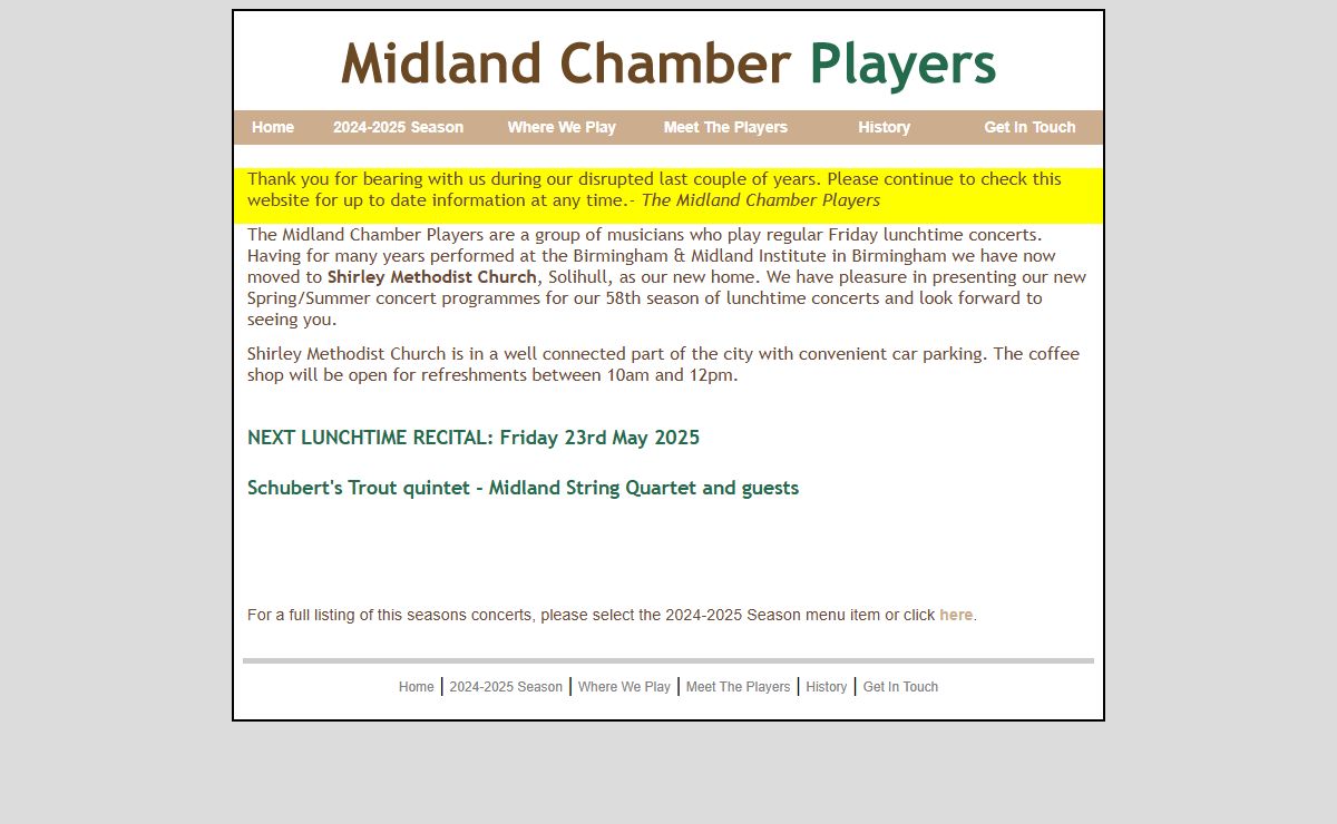 Midland Chamber Players