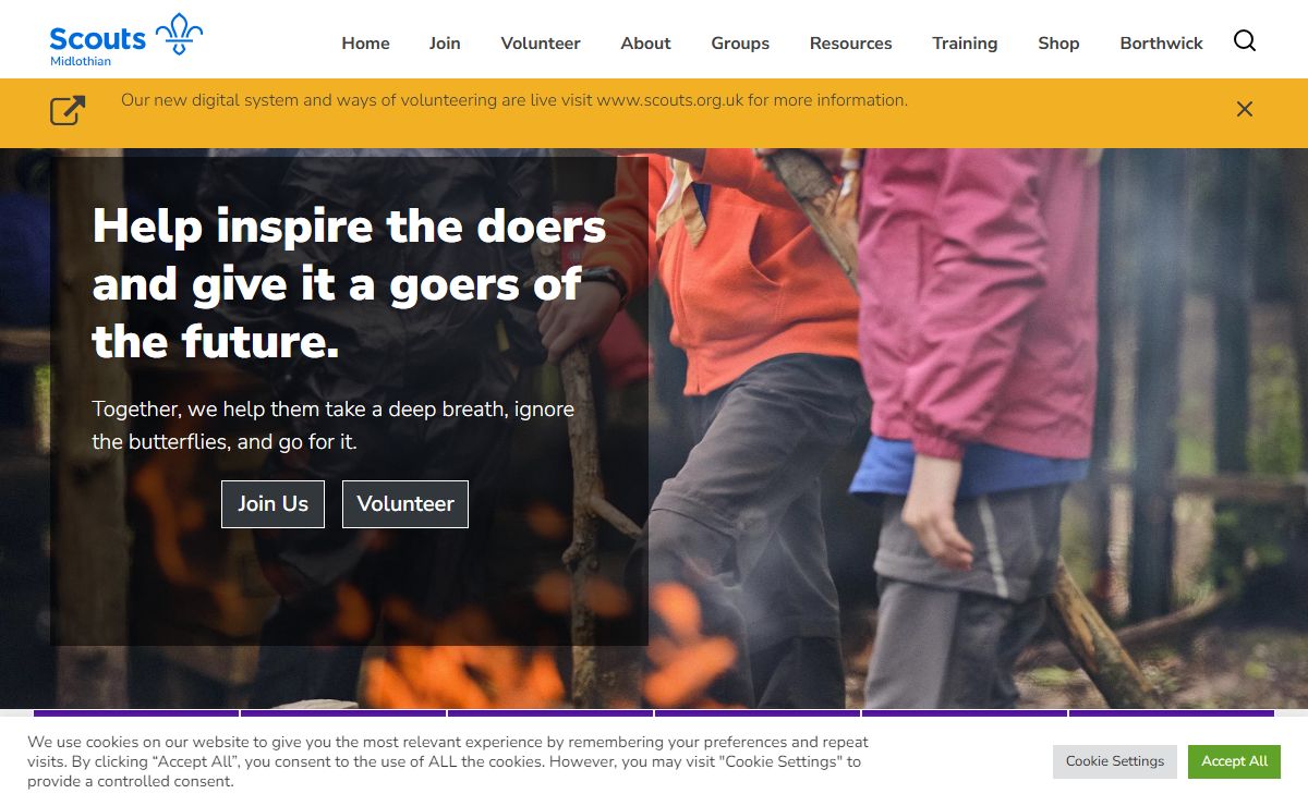 Midlothian District Scouts – Scottish Charity SC041302 | info@midlothianscouts.org.uk