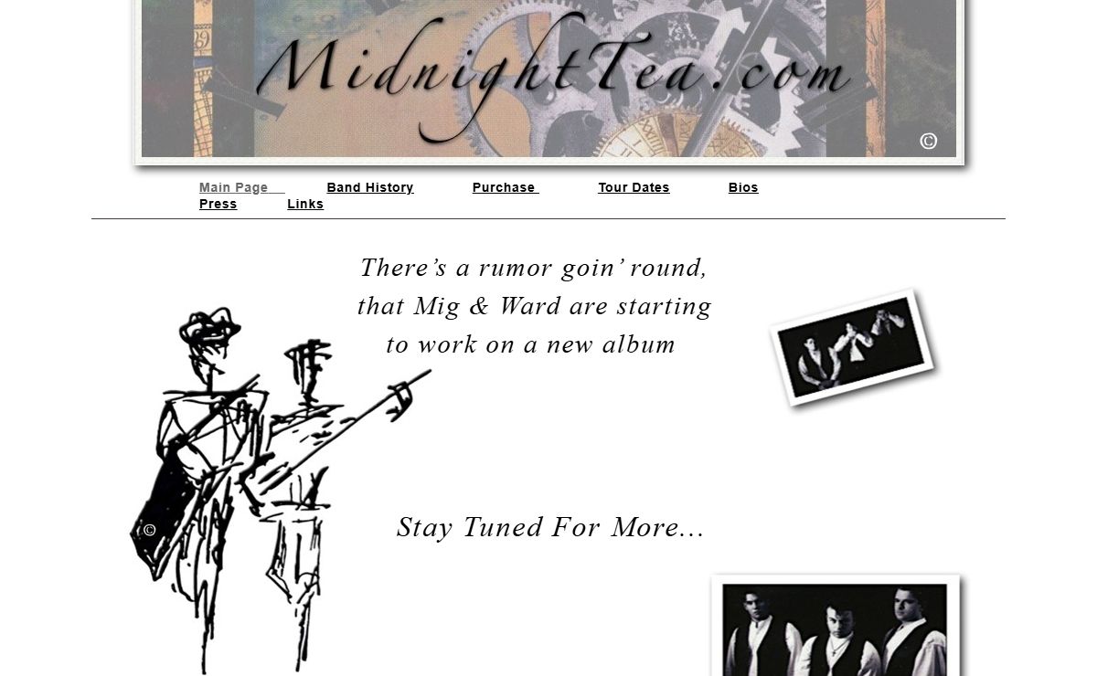 There’s a rumor goin’ round, that Mig & Ward are starting to work on a new album