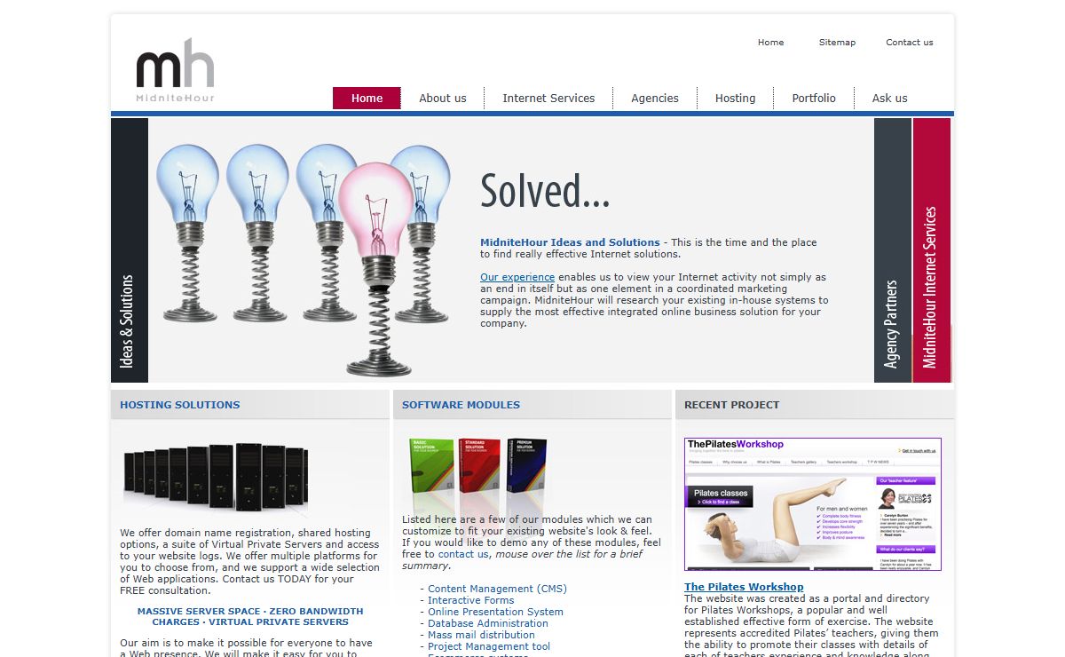 MidniteHour Internet Services & Solutions: Web design, web hosting, website development in Luton, Bedfordshire UK & Minneapolis, USA
