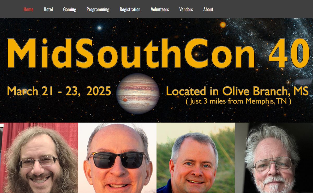 MidSouthCon – The Mid-South's oldest SF Convention!