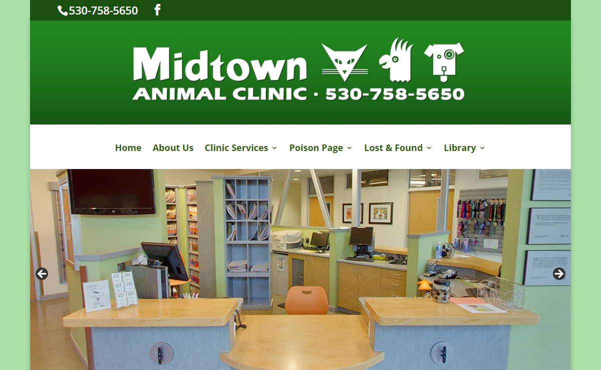 Midtown Animal Clinic, Davis Ca. Veterinary Services, Vaccinations, Spaying and Neutering.