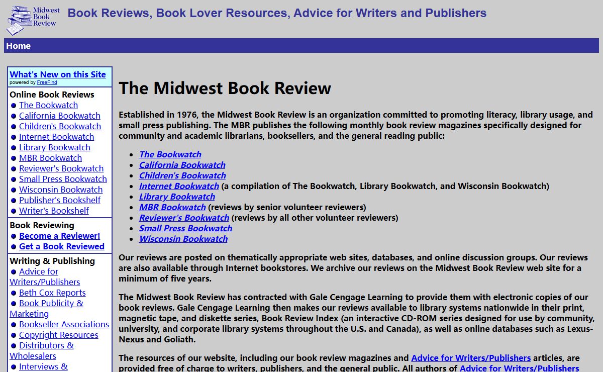 Midwest Book Review