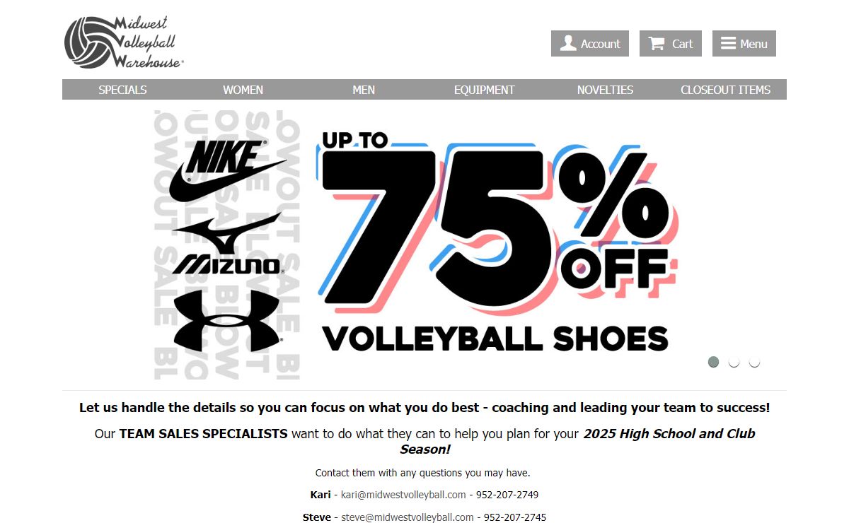 MVW | Midwest Volleyball Warehouse