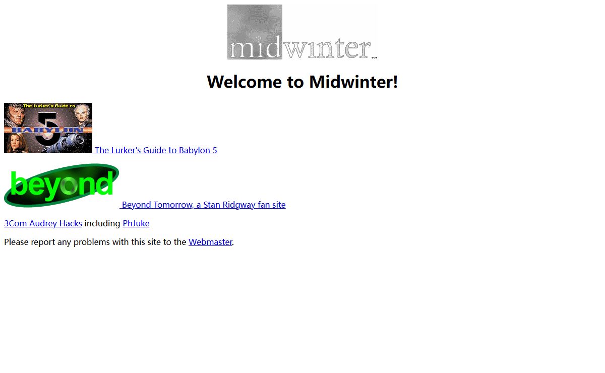 Welcome to Midwinter