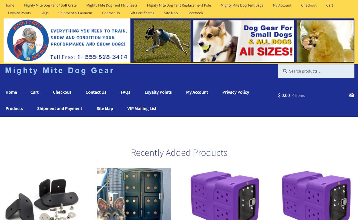 Home - Mighty Mite Dog Gear