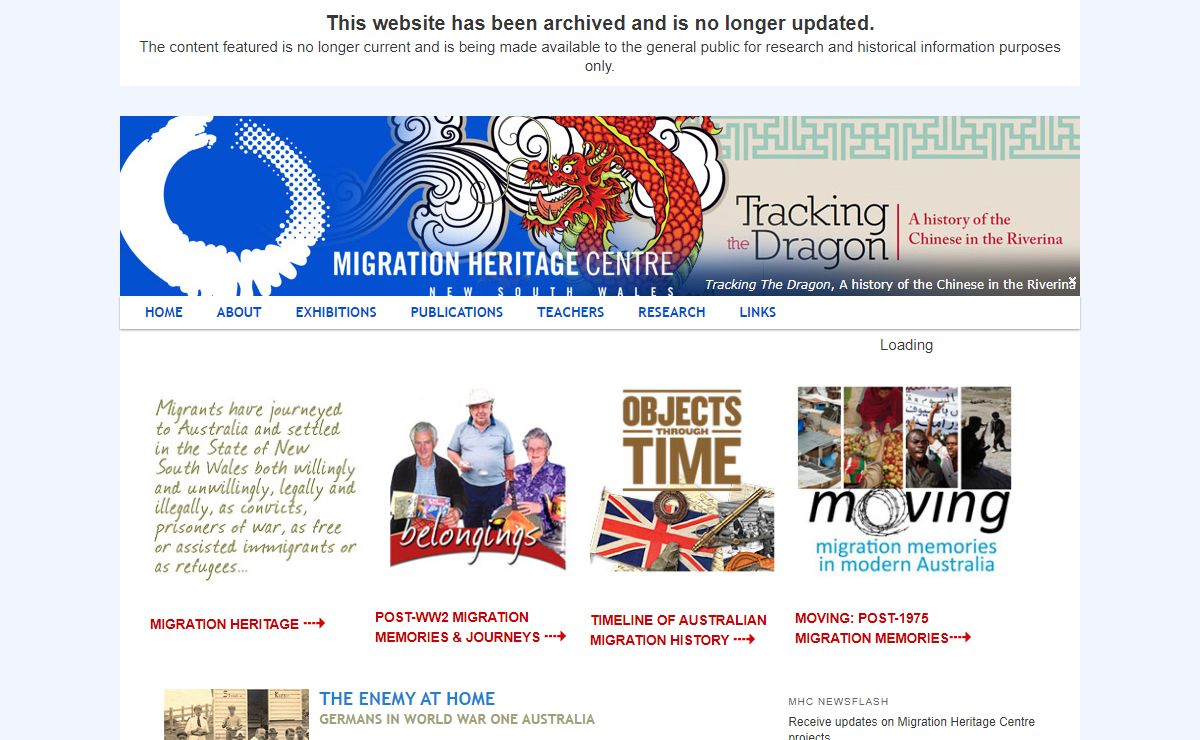 History of migration to Australia | NSW Migration Heritage Centre
