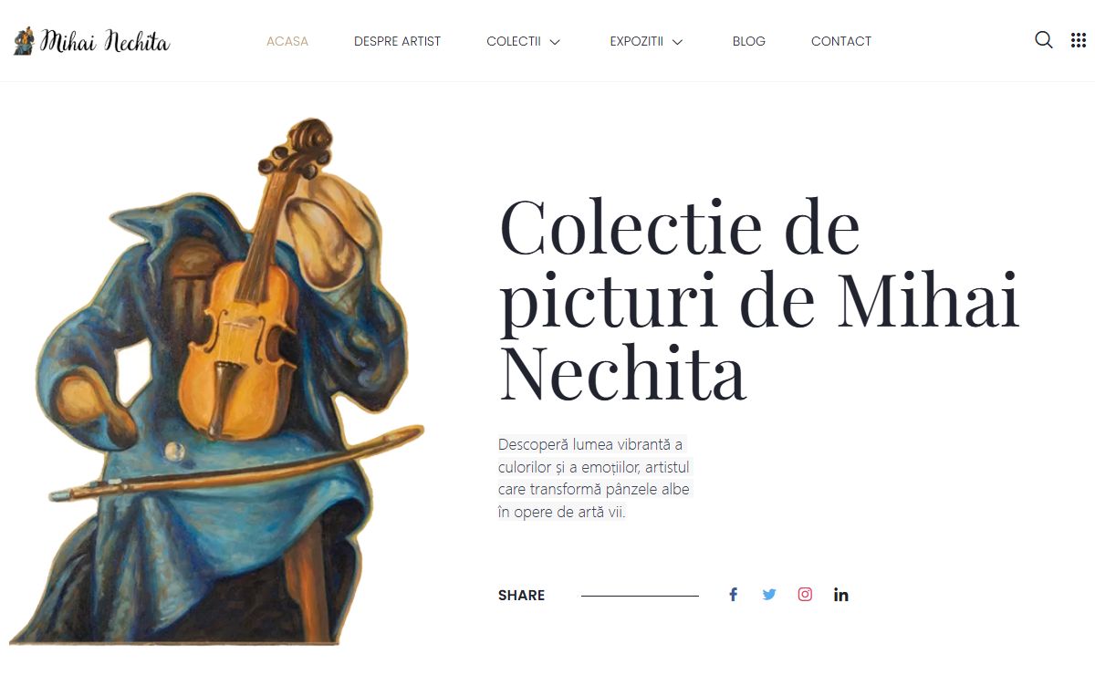 Colectie de picturi de Mihai Nechita