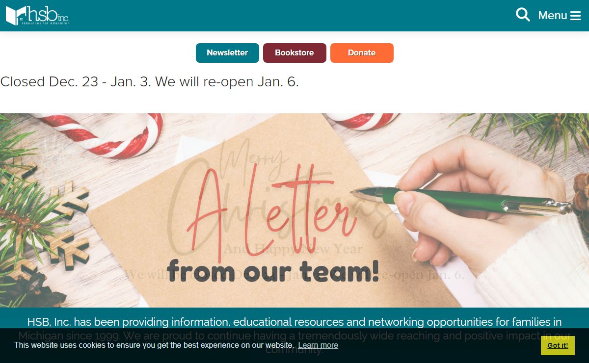 HSB, Inc. | Educational Resources for Families in West Michigan