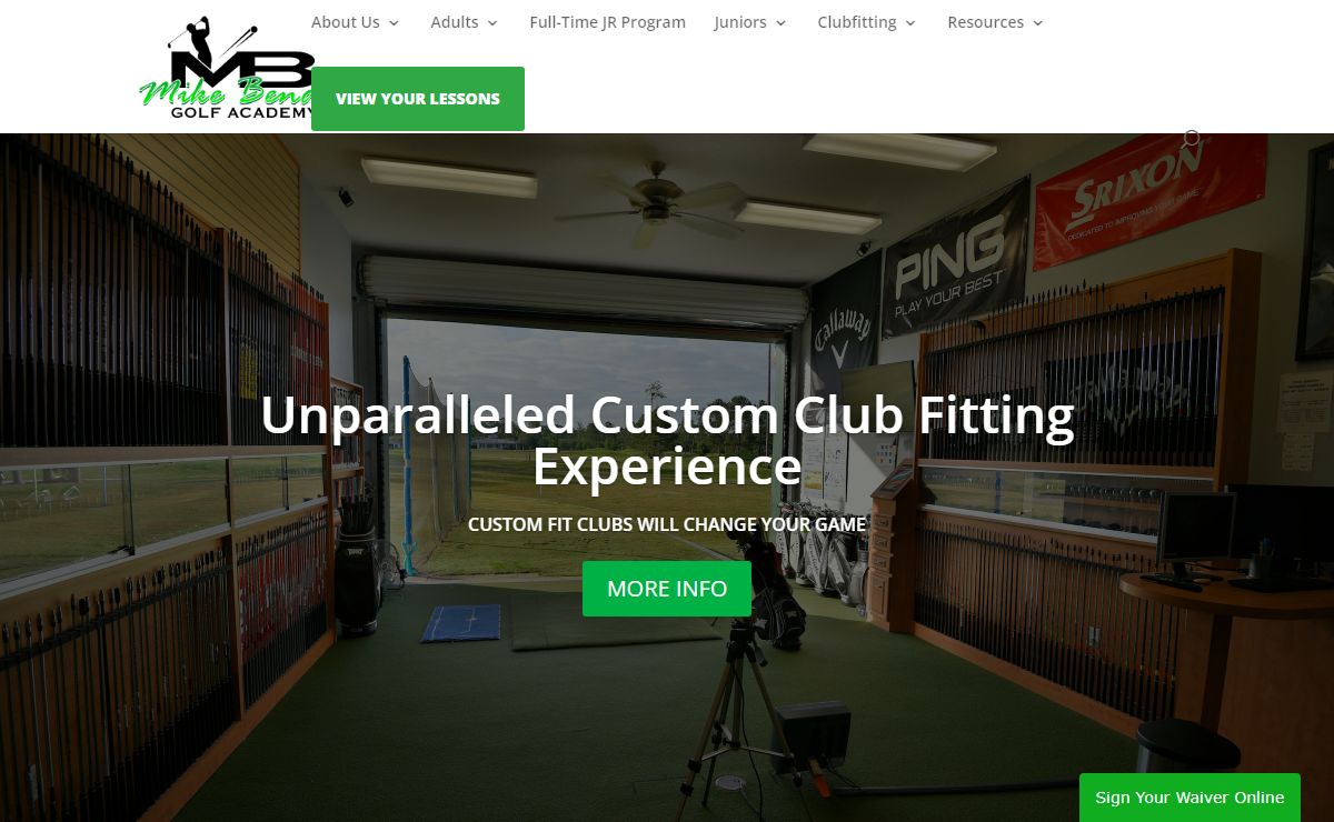 Mike Bender Golf Academy | World-Class Golf Instruction