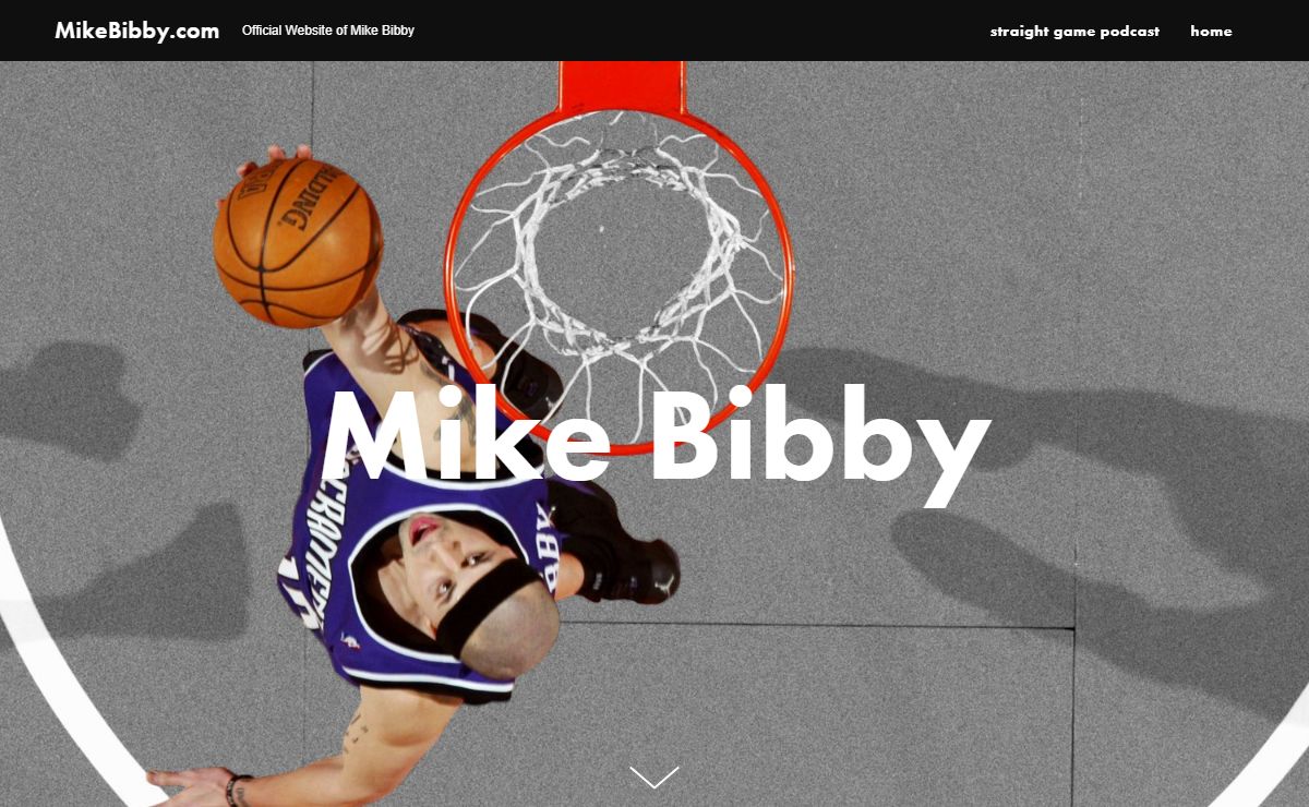 MikeBibby.com: Mike Bibby Official Website