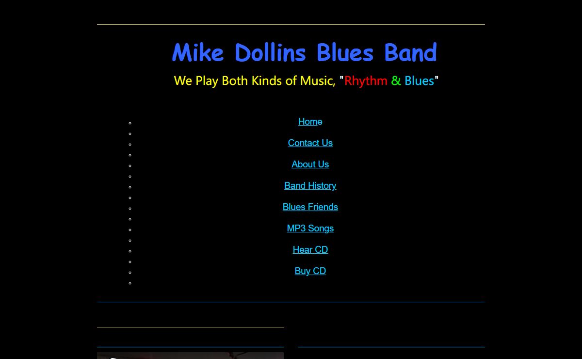 Mike Dollins Blues Band - Home