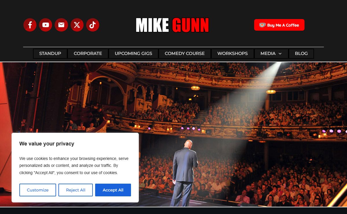 Mike Gunn – Comedian