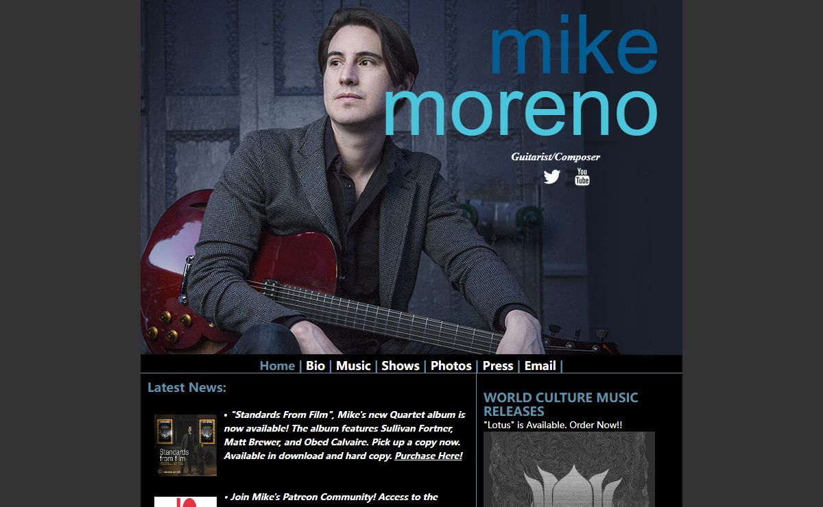 Mike Moreno: Jazz Guitarist/Composer