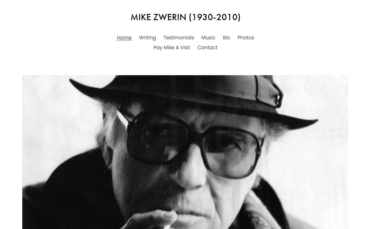 MIKE ZWERIN (1930-2010)