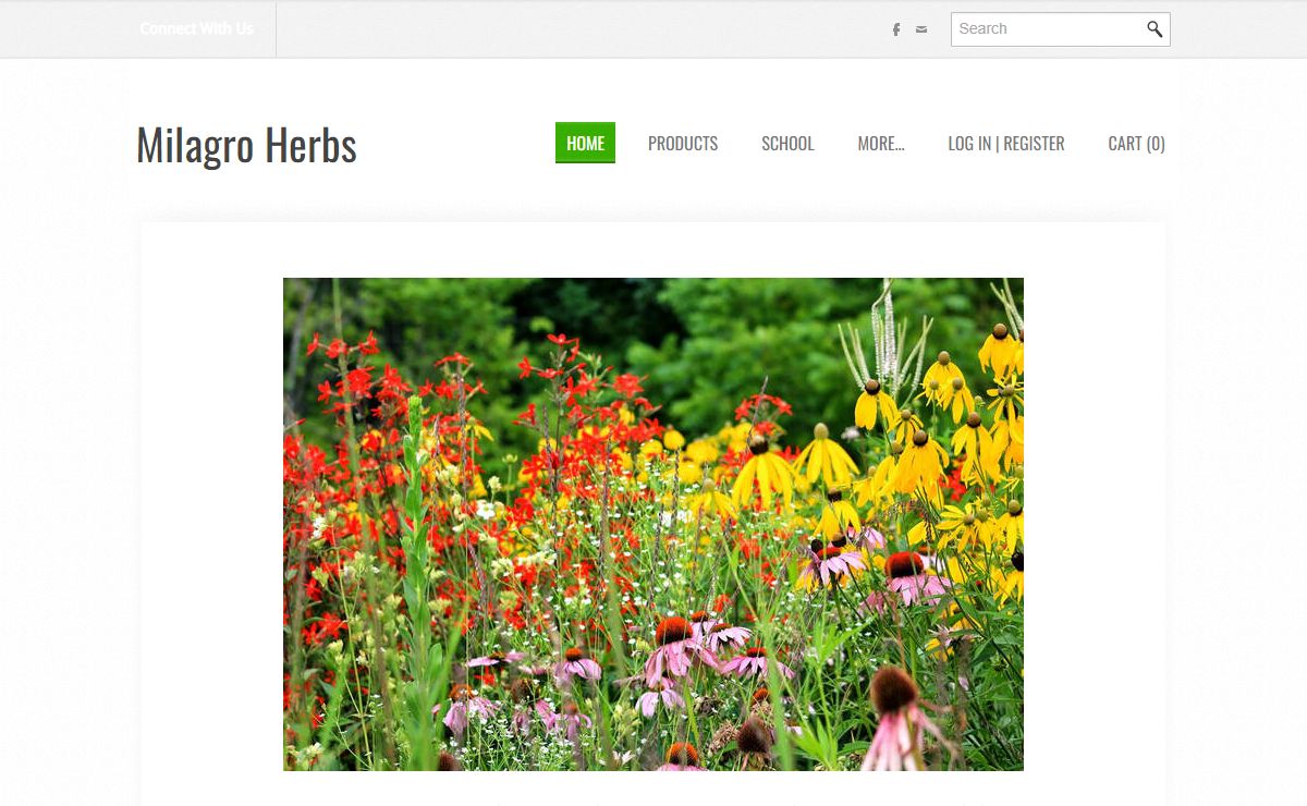 Milagro Herbs - Home