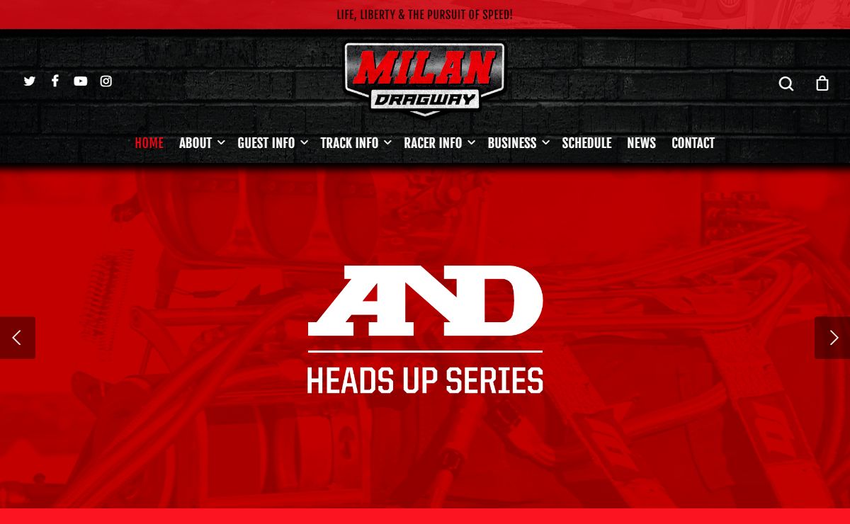 Home - Milan Dragway
