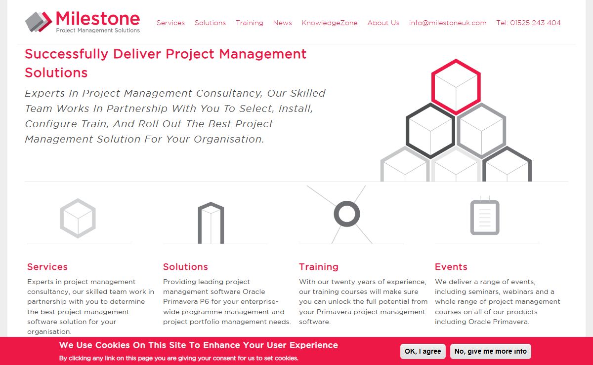 Primavera Consultants | www.milestoneuk.com
