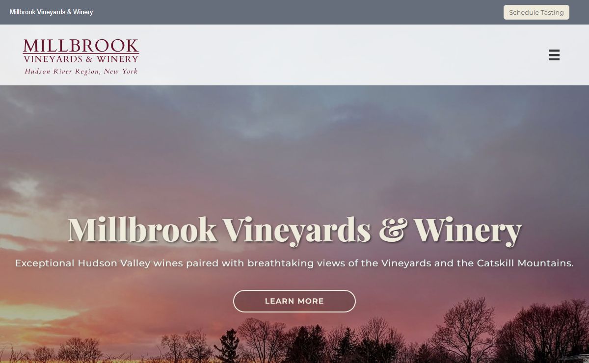 Millbrook Vineyards & Winery - New York Winery & Vineyard