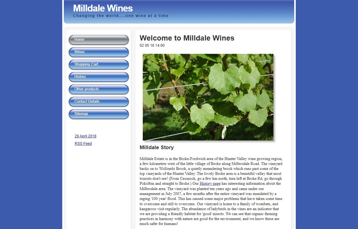 Home | Milldale Wines