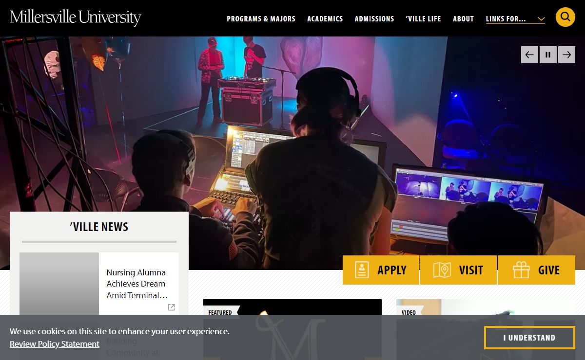 Millersville University - Welcome to Millersville University