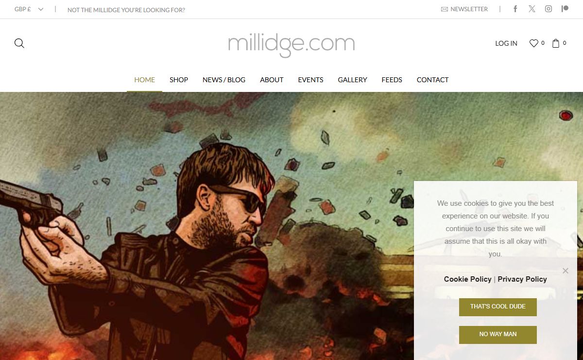 Gary Spencer Millidge | "That Strangehaven guy"