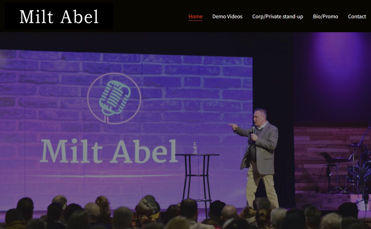 Milt Abel: Stand-Up Comedian, Actor, and Writer | Milt Abel
