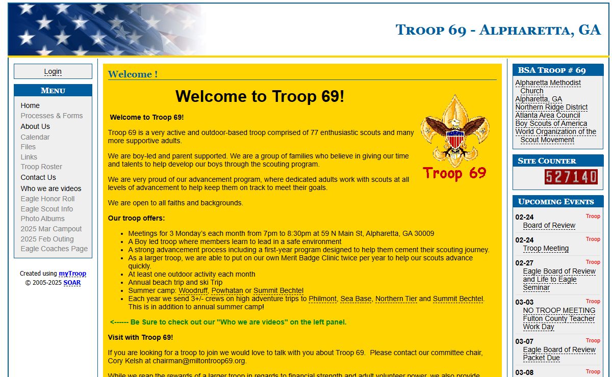 Boy Scout Troop 69, Alpharetta GA | Home Page