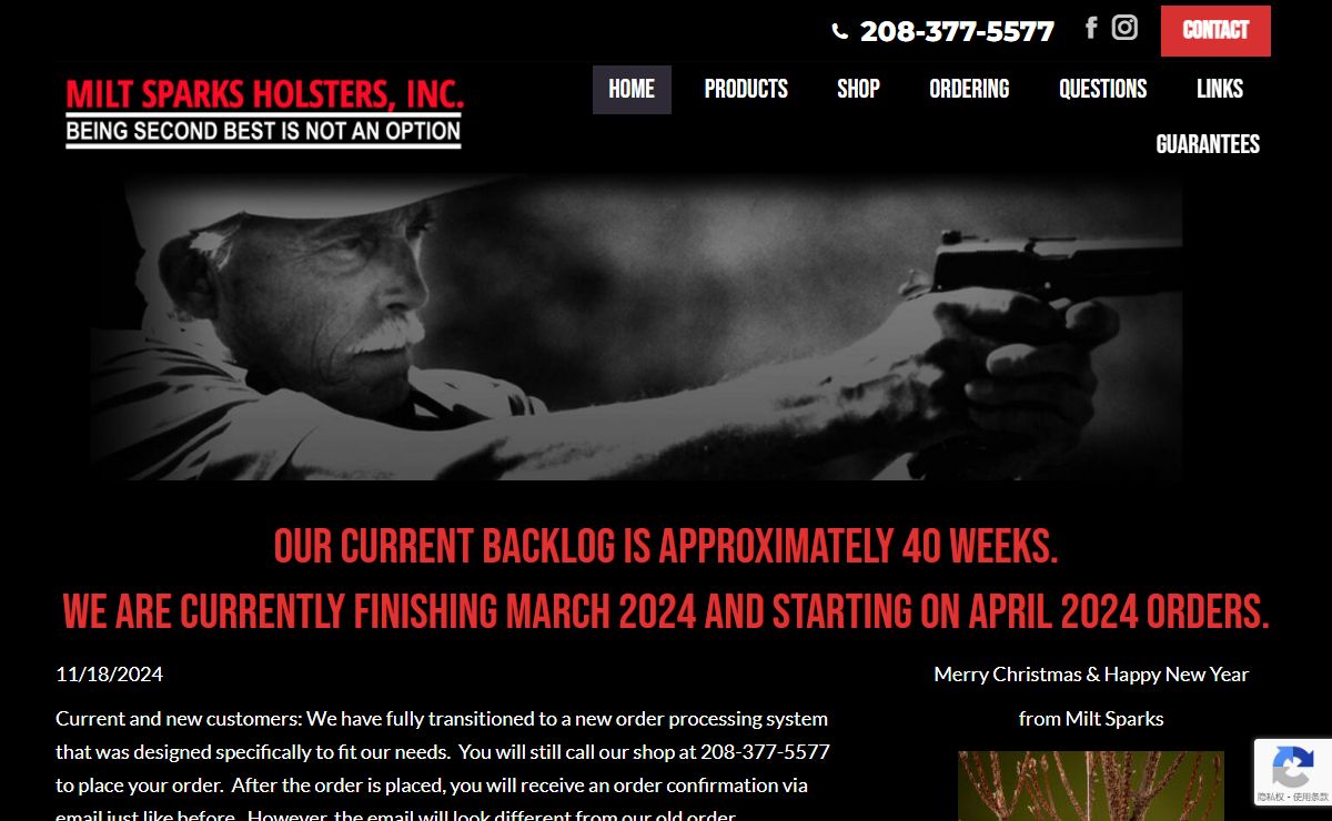 Milt Sparks Holsters Inc.