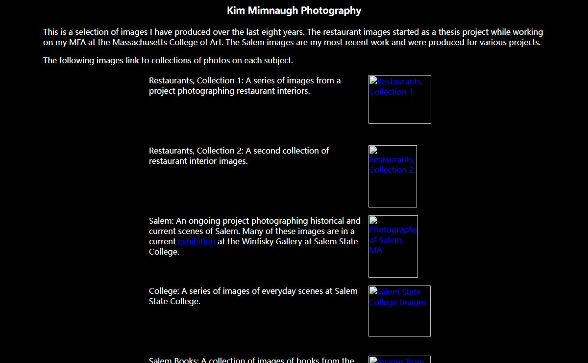 Fine Art Photography by Kim Mimnaugh
