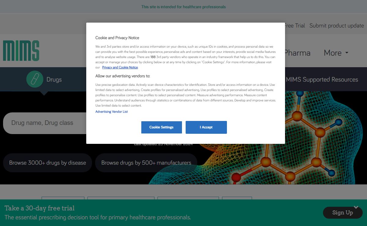 Database of prescription and generic drugs, clinical guidelines | MIMS online